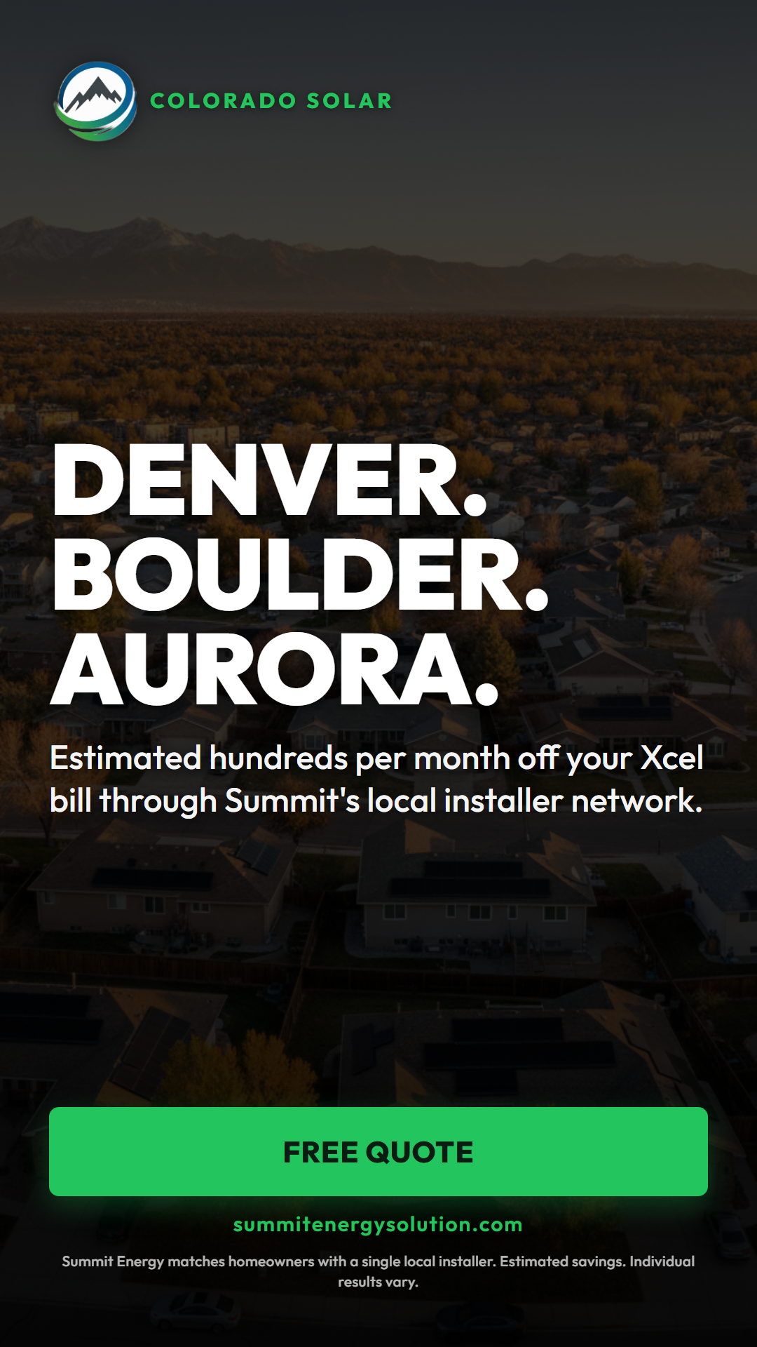 Colorado story neighborhoods