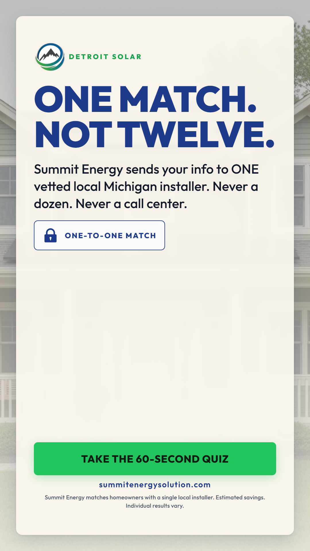 Detroit story single-match privacy